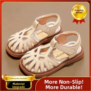 Summer Slip-Resistant Girls Closed Toe Sandals