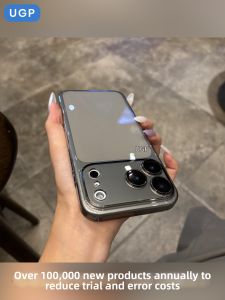 UGP | Luxury Black Clear Phone Case For iPhone Ultra-Thin