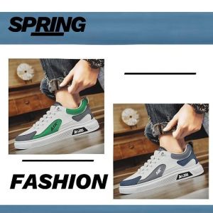 LKfashion สินค้าสุดฮิต รองเท้าผ้าใบแฟชั่นชาย ทรงสวย งานดี สไตล์เกาหลี แต่งตัวง่ายแมทช์ง่าย สวยปังทุกสี ดีเทลสุดเก๋ ทำความสะอาดง่ายมาก หนุ่มๆห้ามพลาด สั่งเล๊ยยย