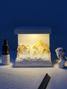 Bedroom Decorative Diffuser Stone Light Fragrance Gift Box Calming Essential Oil Male Female Style Creative Aromatherapy Item