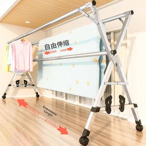 Foldable Stainless Steel Clothes Drying Rack