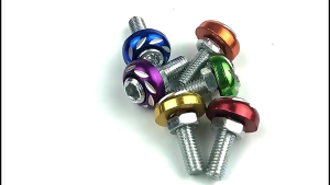 พร้อมส่ง น็อตแต่ง 1ตัว(6MM)ใช้ทดแทน อะไหล่เดิมได้ ลายเนื้องานสวยกลึงอย่างดี ราคาถูก แข็งแรง ทนทาน มีให้เลือกหลายสี