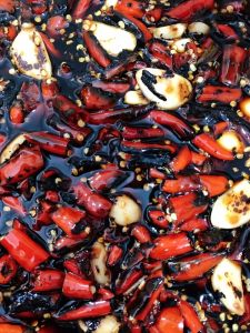 Dehong Yunnan Special Handmade Fire-Heated Garlic Pepper 280g Delicious Sichuan Pepper Sauce Spicy Rice Accompaniment