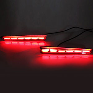 For Toyota Raize （2020-Present） Car Lights Led Rear Bumperlight Fog Lamp 3-In-1 Functions Rear Running Lamp + Dynamic Turn Signal + Brake Light  / Exterior Modified Car Accessories