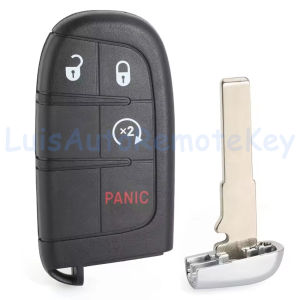 Smart Remote Car Key Fob 433MHz 4A Chip for Jeep Renegade Compass 2015 2016 2017 2018 2019 2020 2021 2022 FCC ID: M3N-40821302