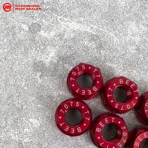 Baut Gir Gear Nut Sprocket T7 M10x1.25 Cbr 250rr Mt25 Ninja 250 FI 7075 Nassert Beet