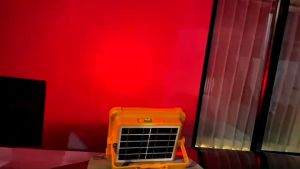 TGM⚡ไฟโซล่าเซลล์ ไฟส่องกลางแจ้ง ไฟ LED ไฟส่องตลาดกลางคืน ไฟฉุกเฉิน ไฟตั้งแคมป์แบบพกพา