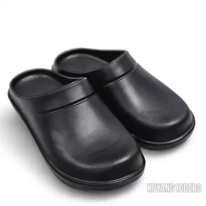 Duralite KYLE Men’s Slip-on Espadrille Black and white Work Duty Half Shoes