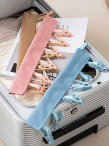 ตัวชูขากางเกงชั้นวางเสื้อผ้าพับได้ง่ายสำหรับการเดินทางแบบพกพา ตู้เสื้อผ้าแบบพับได้ขนาดเล็กสำหรับใส่รองเท้าและชุดชั้นใน