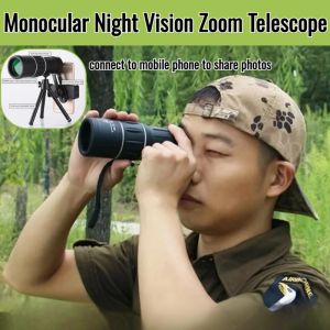HD Night Vision Binoculars Cell Phone Photo Monocular