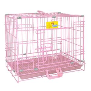 Genuine Goods Lejia Dog Cage Cat Cage Bold Foldable Large Medium and Small Dogs Teddy Bichon Pet Wire Cage