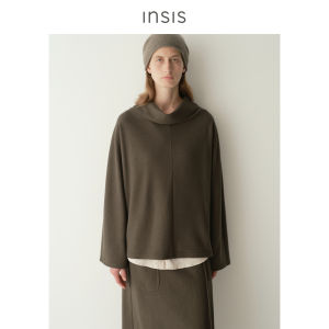 INSIS FEMME | Winter Wool Tencel Stylish Collar Tee
