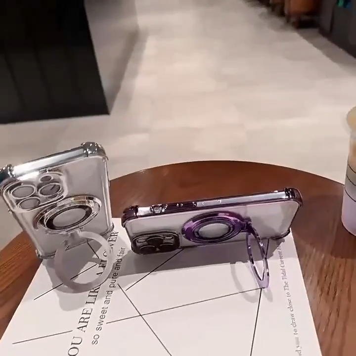 Case iPhone 11 12 13 14 15 16 pro max plus Premium stand Casing iPhone 11 12 13 14 15 16 promax