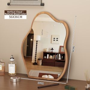 FWTDF | Retro Style Makeup Mirror Cloud Decorative Wall-Mounted Desktop