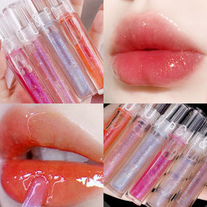 VEDO 💕COD Lip Gloss Maxfine Transparant Glasting LipGloss 5 Warna Glossy Lip Gloss Lipstick Lip Plumper Korean LipGloss Korean Lip Gloss