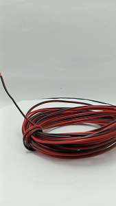 kabel Awg 24 2X18 Serabut Hitam Dempet Jual Ecer Per 5 Meter