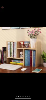 Kệ sách để bàn làm việc kệ gỗ lắp ghép đa năng bảo hành chính hãng