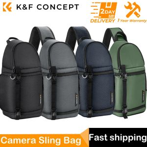 new K&F CONCEPT Camera bag Photography Backpack 10L Waterproof Camera Sling Backpack DSLR/SLR Camera Case Sony Fuji Photography Bags Free Shipping