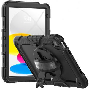 Full Cover Anti-Fall Case for Tablet 11/10/9/8/6 Gen Computer Protective Cover with Shoulder Strap Outdoor Dustproof 10.5 10.2 A16 2025
