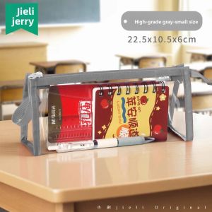 JIELI | Transparent TPU Pencil Case for Exams and ID Storage
