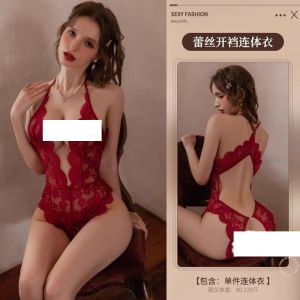 ชุดนอนเซ็กซี่ผ้าลูกไม้พร้อมสายรัด เสื้อผ้าทำงานสำหรับคู่รัก ชุดนอนสไตล์หวานๆ สำหรับผู้หญิงวัย 18-24 ปี