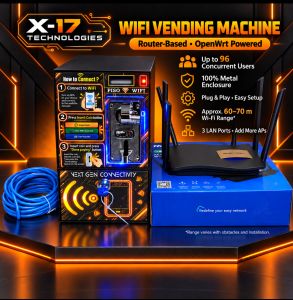 WiFi-Vending Machine.RG EW 1200G Pro. Dual Band