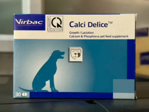 CALCI DELICE - BÁN NGUYÊN HỘP - THỨC ĂN BỔ SUNG CANXI VÀ KHOÁNG CHO CHÓ - CHÍNH HÃNG VIRBAC
