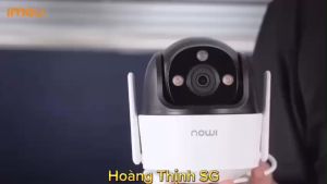 Camera Wifi Imou S41FP Camera Ngoài Trời Cruiser S41FP 4MP 2K IPC Xoay 360 Độ Quay màu ban đêm Bảo hành 2 năm