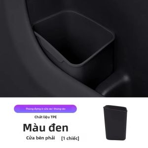 Hộp Đựng Đồ Đa Năng Trên Cửa Xe Ô Tô Bằng Silicon Có Ngăn Đựng Ô Khay Đựng Rác Gạt Tàn Thuốc Phụ Kiện Nội Thất Ô Tô Hình Vuông