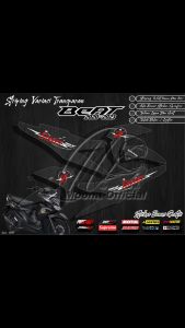 0507 /5 Striping List Variasi Beat FI (2020-2023) Transparan Terbaru Bisa COD - Sticker Striping List Variasi Honda Beat Terbaru