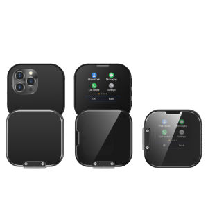 SERVO | SERVO i19 Rotate Mini Mobile Phone 1.69" Touch Screen 2 SIM Standby Bluetooth Dialer Magic Voice FM Radio 2G GSM Small Cellphone