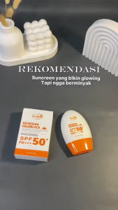 [BPOM] Pelembap dan sunscreen yang Menyegarkan SPF 50+ / PA +++ 60g Wajah Dan Badan Sunscreen Sun Protect & Moisture Pelindung dari Sinar Matahari UV Protection Cream Tidak Lengket Tahan Air Double Whitening Lightweight Refreshing Mencegah Penuaan Dini