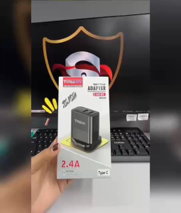 Toyakasy TOY-07 Charging Set USB 2.4A | Adapter + Lightning Type C Micro Cable
