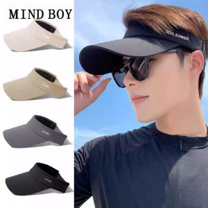 MIND BOY | Mens UV Protection Sun Hat Hollow Top