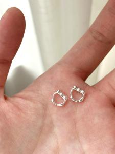 Mini Pearl 925 Sterling Silver Ear Cuffs Fashionable Small Elegant Versatile Ear Studs Womens Jewelry Fashion Accessories