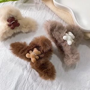 (1 cái)Kẹp tóc càng cua phong cách Hàn Quốc nhiều mẫu Nguyên liệu làm trang sức cổ trang Nguyên liệu diy