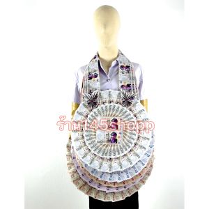 พวงมาลัยหมอลำ จัมโบ้ ทำจากแบงค์กาโม่ พวงมาลัยคล้องคอ พวงมาลัยเงิน พวงมาลัยนักร้อง หมอลำ พวงมาลัยรำวง ปัจฉิม