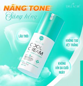 [Chính hãng] Kem Face lạnh Cool cream dưỡng trắng da chống nắng lamer care- Dr.Lacir