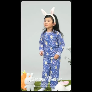 VELVET JUNIOR - SETELAN PANJANG EARTH MOVERS - SETELAN PENDEK VELVET JUNIOR - SETELAN PENDEK PANJANG - BAJU BAYI - PIYAMA ANAK
