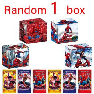 New popular Spidermans card collection card party game cartoon Spider Man childrens birthday gift holiday gifts