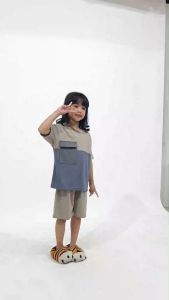 Kiminori CIKA.ST Baju Setelan Anak Lengan Pendek
