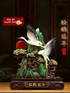 JUSHANYUAN | Trang Trí Đồ Chơi Cò Đậu Trường Thọ Làm Quà Tặng