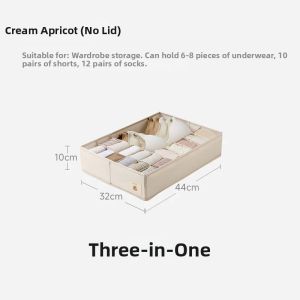 EACHY | Underwear Organizing Box Drawers Dividers