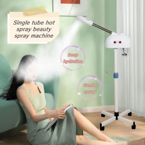 Professional Ozone Facial Steamer for Clean Skin Facial Steamer for Esthetician Use at Home & Salon Spa with Hot Mist Timer Function Adjustable Height & Rolling Wheels