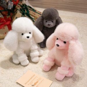 ตุ๊กตาพุดเดิ้ลการ์ตูนน่ารักขนาด 25 ซม. ของเล่นตุ๊กตาสุนัขนุ่มพิเศษสำหรับเด็กและคนรักสุนัข ของขวัญวันเกิด ของตกแต่งโซฟาบ้าน ผ้าโพลีเอสเตอร์สำหรับทุกเพศ