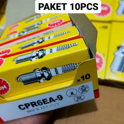 10 pcs BUSI NGK CPR6-EA9 spark plug honda kharisma / karisma supra x 125 beat vario scoopy spacy Jupiter mx revo absolute