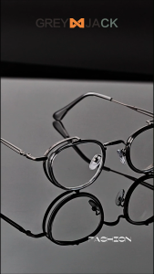 Grey Jack Kacamata Antiradiasi Blueray TR90+METAL Model Oval Stylish Pria Wanita Bisa Lensa Minus Antiradiasi Blueray Bluecromic 1072