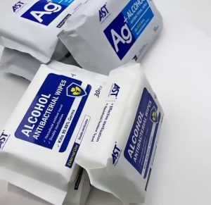 AIDA 30 sheet Sanitizer Wipes AST Anti-Bacterial Wet Tissue Hygiene Disinfectant School Tisu Basah Sekolah 杀菌消毒酒精湿纸
