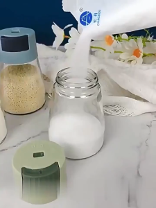 MallMainan-C578 Botol Bumbu Dapur Garam Gula / Toples Bumbu Dapur / Toples Penyimpanan Toples Bumbu