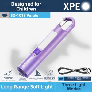 Smiling Shark | Eye-friendly Portable Rechargeable Waterproof Handheld Torch for Children